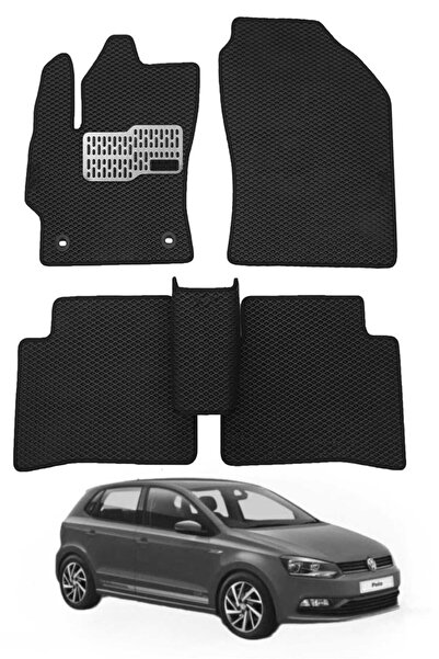 MATPAS Volkswagen Polo 2009 2016 Uyumlu Akıllı Paspas Araca Özel Oto Paspas A...