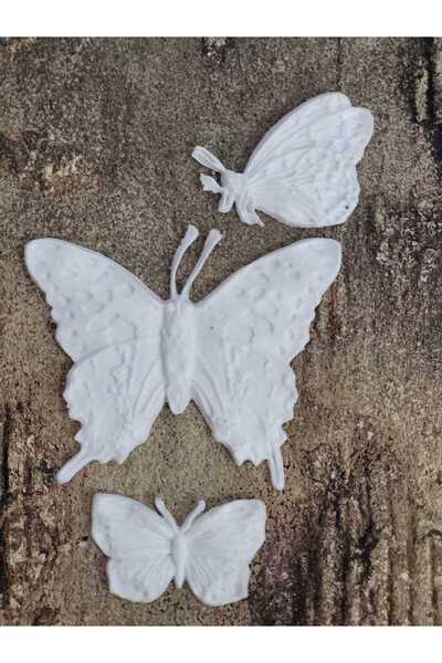 Hayalsanat Kelebekler Esnek Aplik No:HS50 Ahşap, Mobilya Yenileme, Mobilya Sü...