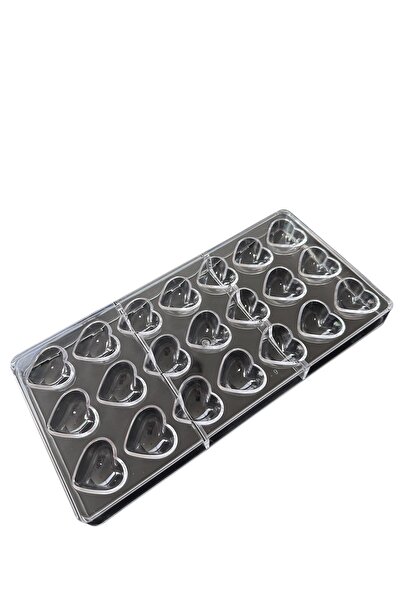 PASTRY PLANET قالب شوكولاتة بولي كربونات على شكل قلب