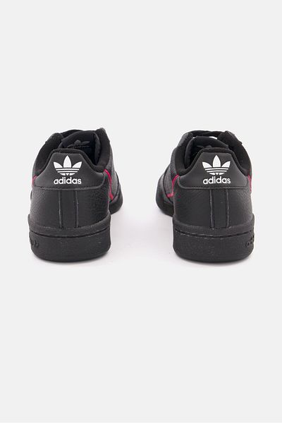 adidas Kids Boy Continental 80 Lace Up Sports Footwear, Black