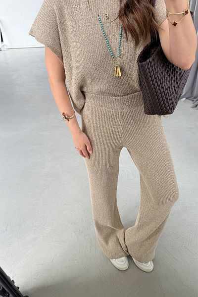 TB Butik Knitwear - Blouse Trousers Set (Standard)
