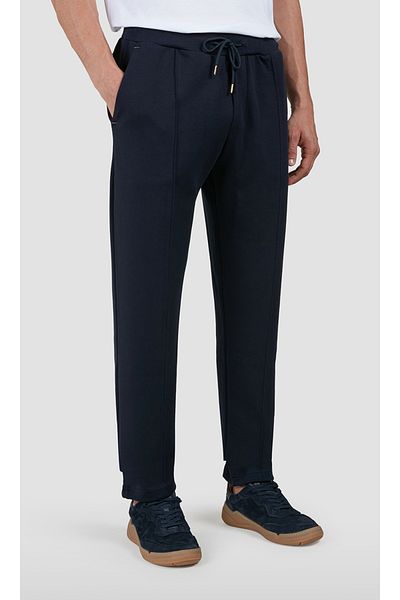 PAUL&SHARK Men's Stand up Zipper Closure Collar Long Sleeve Knitted Navy Blue Trousers 25411815 -50E