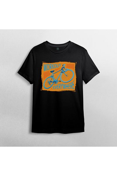 Pixxa Μπλουζάκι Unisex 100% Cotton Crew Neck Model 2