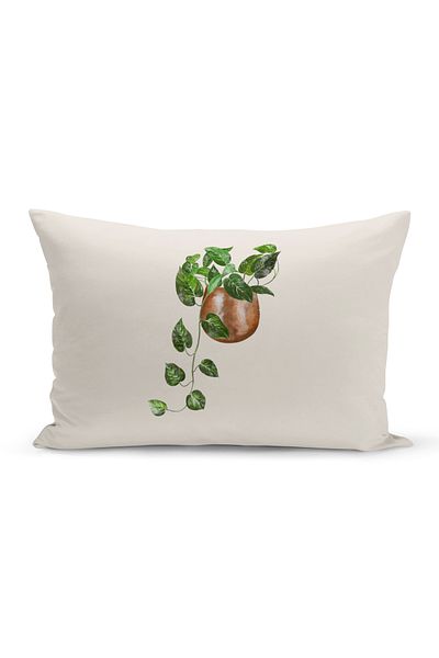 Bertille Home Flower Spring Series Κάλυμμα μαξιλαριού με ψηφιακή εκτύπωση διπλής όψης (Άνοιξη)