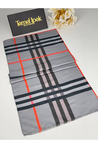Siyane Σάλι από βαμβακερό ύφασμα με σχέδιο 75x190 cm