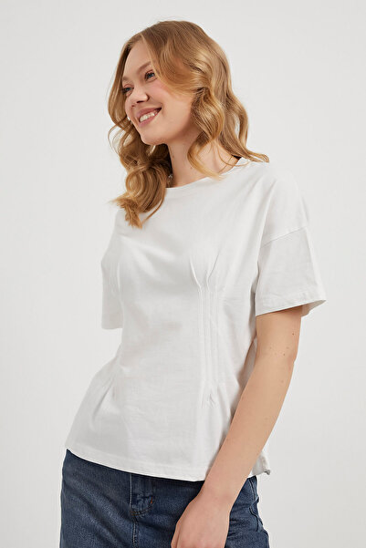 Arma Life ARMALIFE 3178 تي شيرت نسائي بياقة مزخرفة