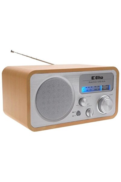ELTRA Radio Eltra, Lemn, Maro/Argintiu