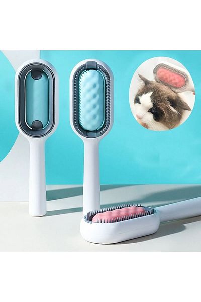 Magic Water Cat Dog Hair and Dust Collector Wet Wipes Comb with Apparatus