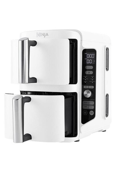 NINJA Ninja SL400EUWH Double Stack XL Air Fryer, 9.5 l, 2470 W, 6 programs (White)