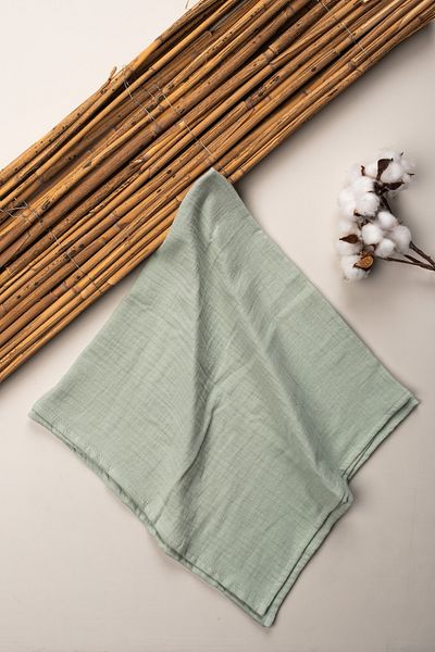 Mai Perla 4 Layer Muslin Organic Cotton 90X90 Natural Baby Kids Blanket