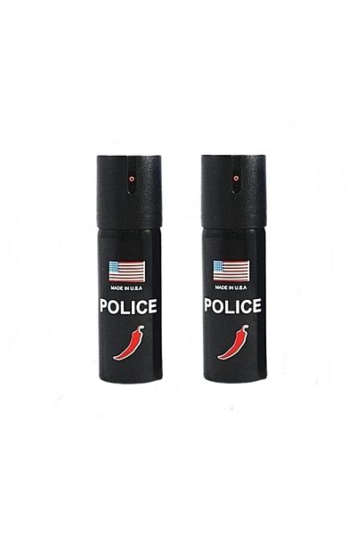 Depox Set de 2 spray paralizant cu chili USA Police, IdeallStore®, 60 ml, cutie inclusă