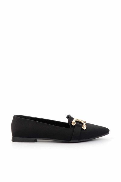 Bambi Schwarz Satin Damen Babet K 01473010038