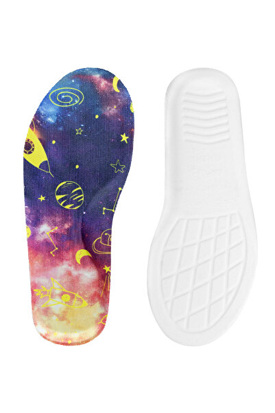 GoLite Bebek Ve Çocuk İçin Renkli Uzay Spor Ayakkabı Patik İç Tabanlığı, Ark ...