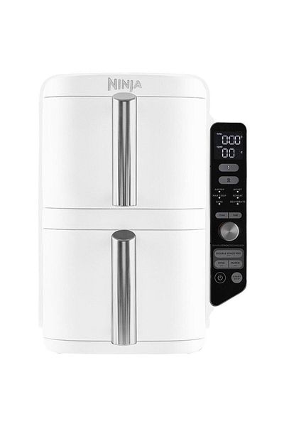 NINJA Ninja SL400EUWH Double Stack XL Air Fryer, 9.5 l, 2470 W, 6 programs (White)