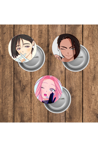 mertfigur Alien Stage Ivan Till Mizi Sua Buton Rozet Seti (44mm)