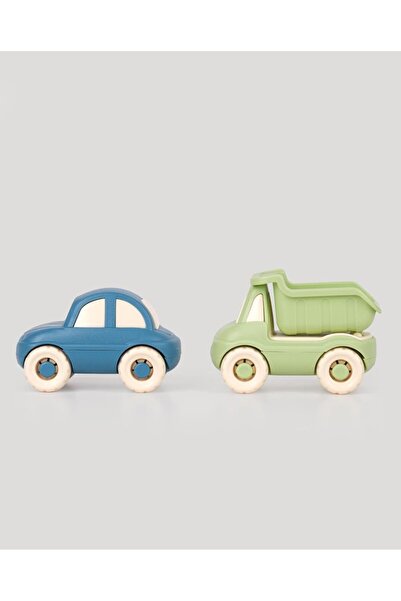 lets be child Truck and Car - Green-Turquoise Mini Vehicles