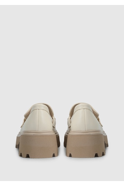 Provoq Ekru Kadın Ayakkabı