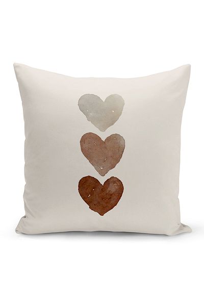 Bertille Home Flower Spring Series Double Sided Digital Printed Throw Pillow Cover (Spring)