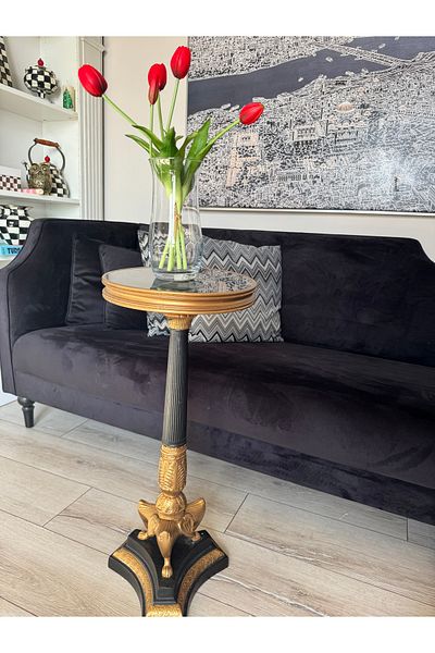 Hatice sakallı design Τεχνητό Μπουκέτο Τουλίπας 5 τεμαχίων Υγρό μαλακό κόκκινο