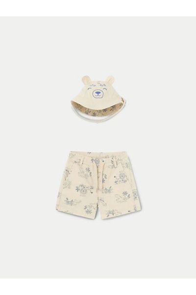 MAYORAL Baby Boy Shorts Hat Set of 2 1249