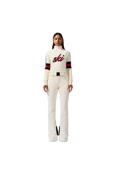Perfect Moment Mid Rise Cargo Ski Pant - Women's Ski Pants White