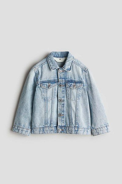H&M Printed denim jacket