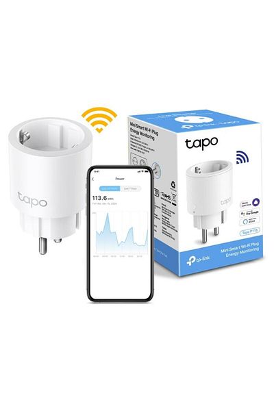 TP-LINK Priza inteligenta TP-Link Mini Tapo P115, Wi-Fi, monitorizare consum energie, voice control, 16A