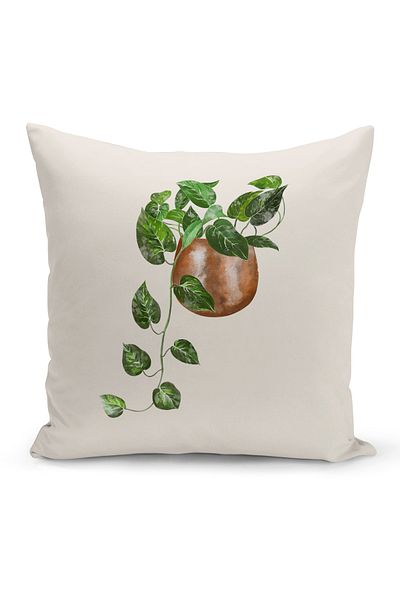 Bertille Home Flower Spring Series Κάλυμμα μαξιλαριού με ψηφιακή εκτύπωση διπλής όψης (Άνοιξη)