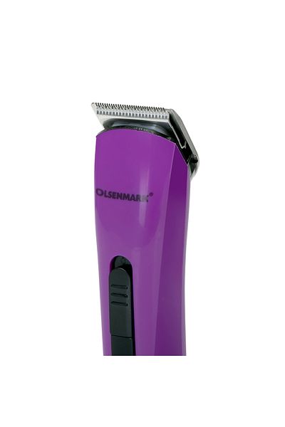 Olsenmark Rechargeable Hair Trimmer – Stainless Steel Blade, Led Indicator, High-speed Motor, 30 Min Use