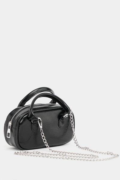 Madamra Černá dámská retro taška Mini Cross Strap