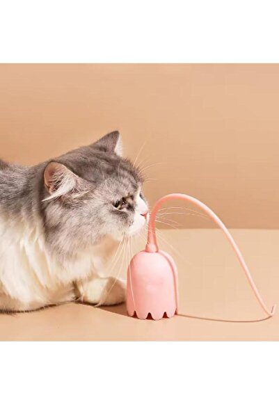 Glipet Şarjlı Hareketli Lale İnteraktif Kedi Oyuncağı Pembe