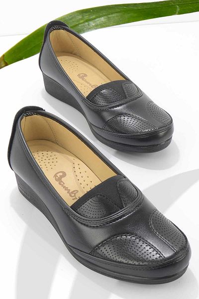Bambi Schwarz Damen Freizeitschuhe K 01621000109