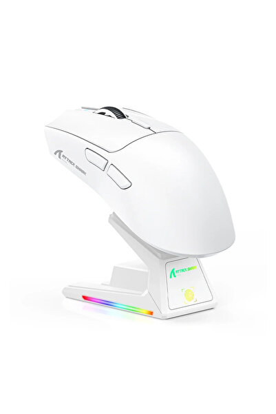 Attack Shark X1 Şarj İstasyonlu Touchpadli Kablosuz Gaming Mouse