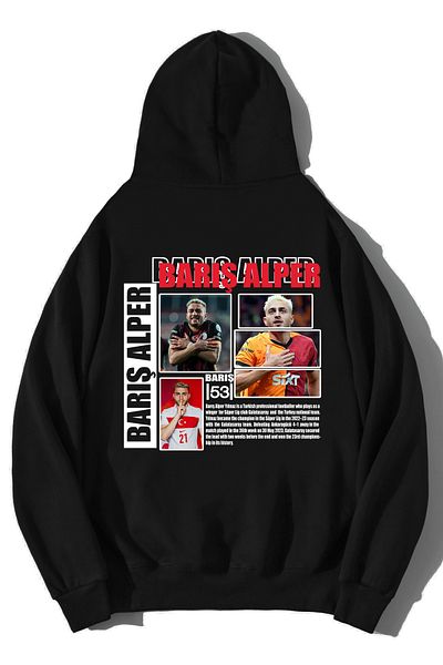 BRZ COLLECTION Peace Alper Invisible Unisex Oversize Hoodie
