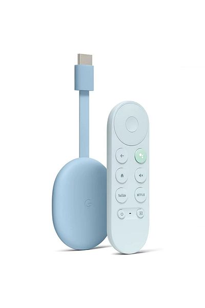 Google Chromecast With Google TV Sky Blue