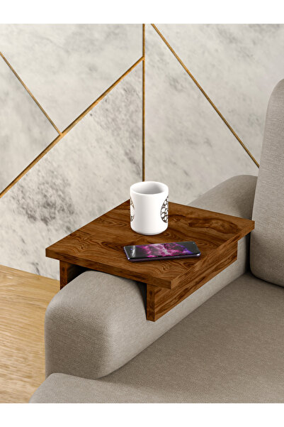 PDMPOİNT DOLAP MARKET Elit Yan Sehpa Ayarlanabilir Dikdörtgen Dekoratif Moder...