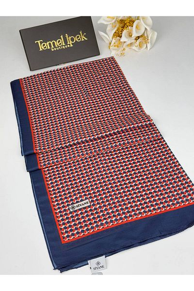 Siyane Patterned Cotton Fabric Shawl 75X190 cm