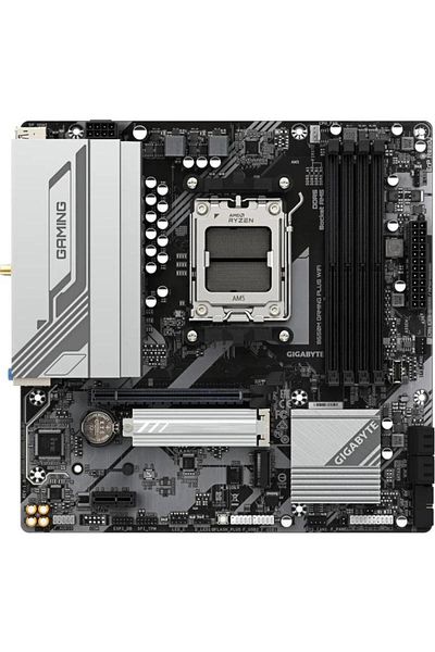 Gigabyte Placa de baza GIGABYTE B650M GAMING PLUS WIFI, AM5, AMD B650, mATX