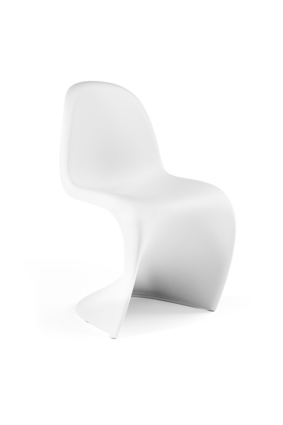 VitrA Panton Sandalye, Verner Panton Tasarımı, Modern Tek Parça Plastik Sandalye