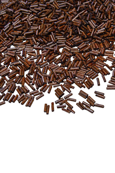 Serhat Aksesuar ve El İşçilik 10 ملم خرز خشبي بني بامبو 50 جرام