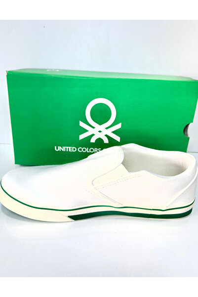 SHOP MALL Summer Cloth Espadrille Style Comfortable and Stylish Men's Casual White Shoes