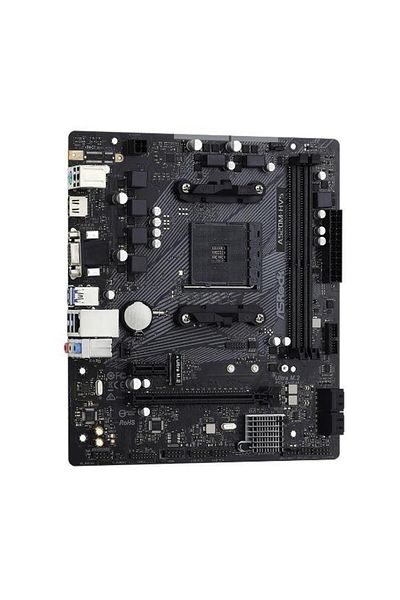 ASROCK Placa de baza ASRock A520M-HVS, AMD A520, AM4, mATX