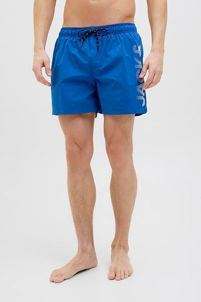 Jack & Jones Men's Logo Printed Swim Shorts - Maui