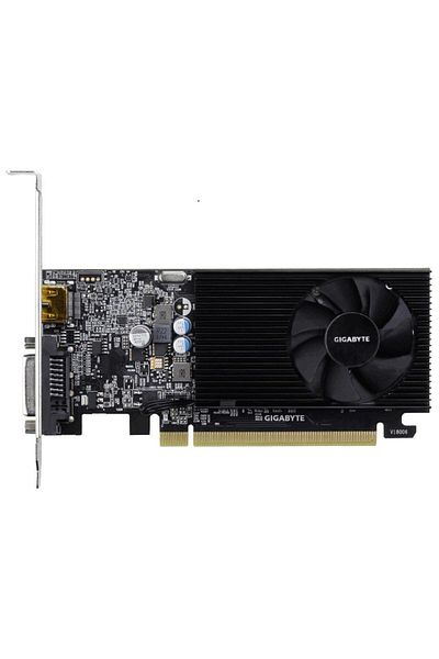 Gigabyte Placa Video Gigabyte GeForce GT 1030 Low Profile D4 2G, 2GB, GDDR4, 64-bit