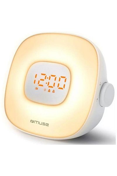 Muse Muse ML-198 CR Clock Radio (White)