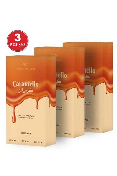 ALREHAB Caramel perfume 50 ml - 3 pieces