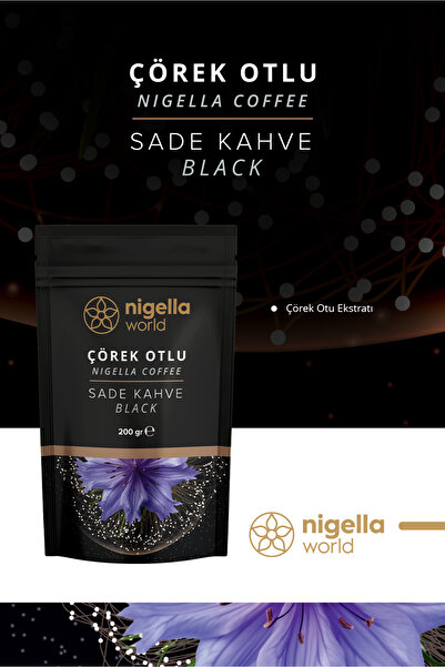 Nigella Çörek Otlu Sade Kahve 200 Gr