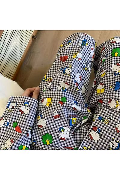 Gofeel Πιτζάμες Unisex με λεπτομέρεια Hello Kitty
