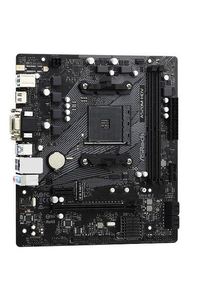 ASROCK ASRock A520M-HDV motherboard, AMD A520, AM4, mATX