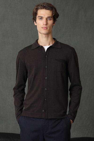 Lufian Orka Men's Sweater Brown